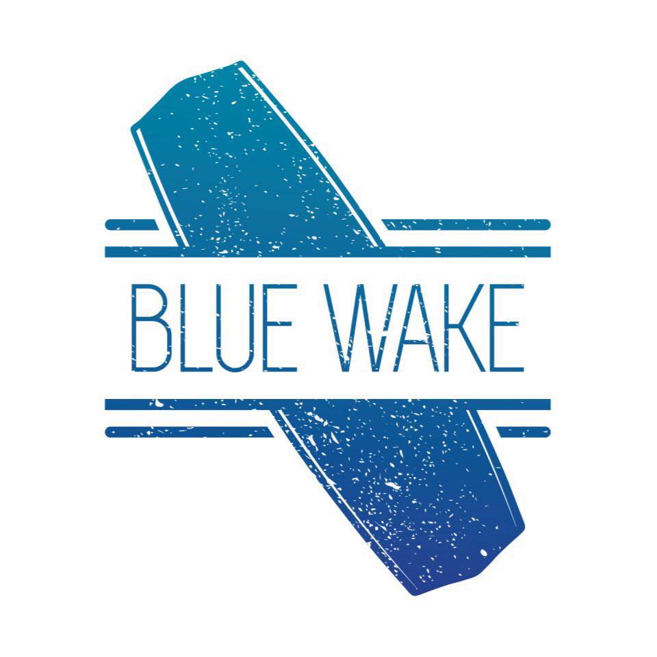 Blue wake