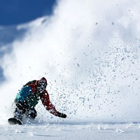 Snowboarding training